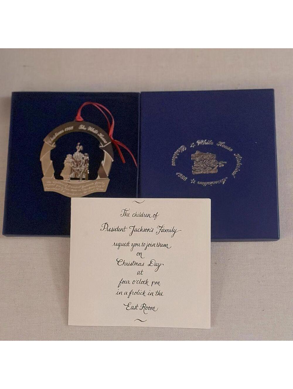 White House Historical Association 1988 Christmas ornament NIB